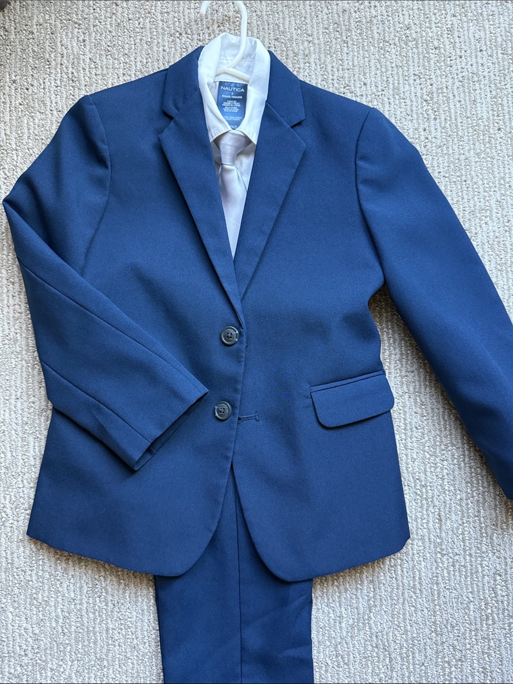 Nautica Navy Two-Button Boys' Suit Blazer